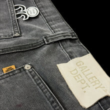 Load image into Gallery viewer, gallery dept carpenter flare pants charcoal