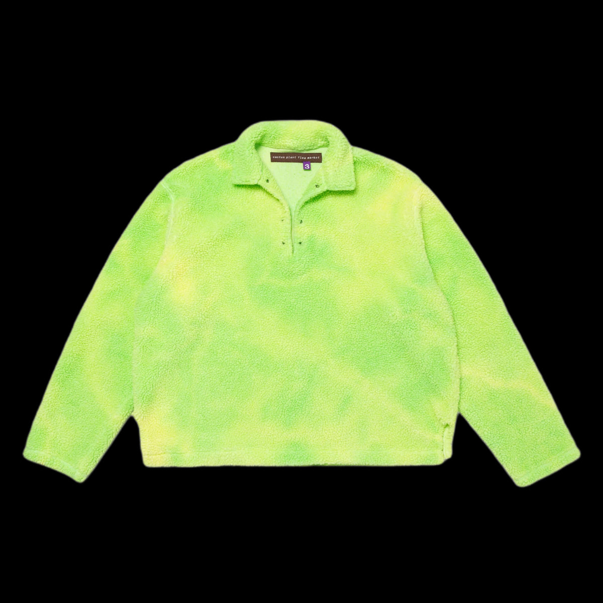 2023 cpfm lime cowboy pullover – change clothes