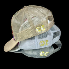 Load image into Gallery viewer, cc environmental patchwork trucker hat by crusty wizard