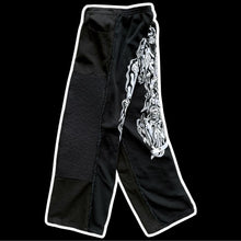 Load image into Gallery viewer, 2023 warren lotas // billy hill diamond plate denim hybrid reaper sweatpants
