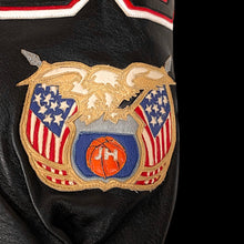 Load image into Gallery viewer, 1998 jeff hamilton chicago bulls repeat 3peat lambskin leather jacket
