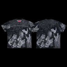 Load image into Gallery viewer, 2024 supreme snow white aop tee