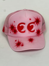 Load image into Gallery viewer, cc heart eyes hat by jimmy guiterrez