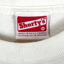 Load image into Gallery viewer, 90s shortys skateboards foldable tee