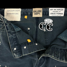 Load image into Gallery viewer, gallery dept carpenter flare pants navy