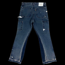 Load image into Gallery viewer, gallery dept carpenter flare pants navy