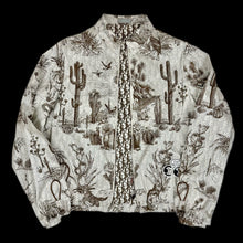 Load image into Gallery viewer, 2022 cactus jack // dior zip jacket desert print