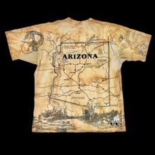 Load image into Gallery viewer, 1994 arizona map aop tee