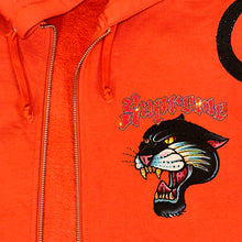 Load image into Gallery viewer, 2021 supreme panther zip up hoodie