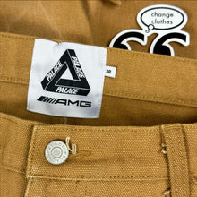 Load image into Gallery viewer, 2022 palace // amg mercedes canvas double knee work pants