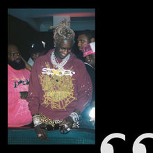 Load image into Gallery viewer, 2022 spider star logo hoodie wine
