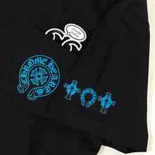 Load image into Gallery viewer, chrome hearts triple cross tee light blue