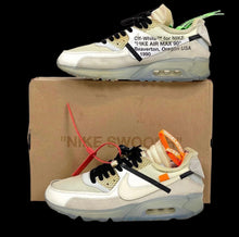 Load image into Gallery viewer, 2017 off-white // nike air max 90 white og