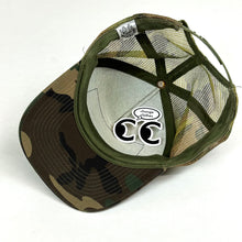 Load image into Gallery viewer, 90s chrome hearts camo fuck trucker