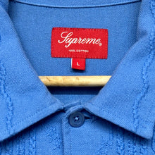 Load image into Gallery viewer, 2021 supreme embroidered linen button up