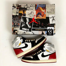 Load image into Gallery viewer, 2018 union // air jordan 1 black toe