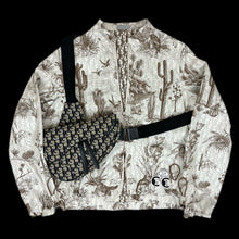 Load image into Gallery viewer, 2022 cactus jack // dior zip jacket desert print