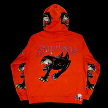Load image into Gallery viewer, 2021 supreme panther zip up hoodie