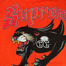 Load image into Gallery viewer, 2021 supreme panther zip up hoodie