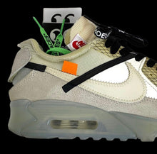 Load image into Gallery viewer, 2017 off-white // nike air max 90 white og