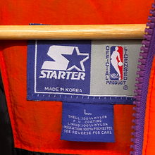 Load image into Gallery viewer, vintage phoenix suns starburst starter nylon jacket