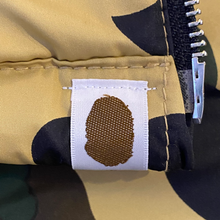 Load image into Gallery viewer, bape 1st camo yellow coaches jacket sweater lined