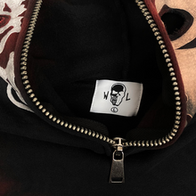 Load image into Gallery viewer, 2021 warren lotas slasher zip up hoodie