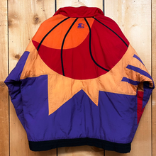 Load image into Gallery viewer, vintage phoenix suns starburst starter nylon jacket
