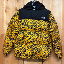 Load image into Gallery viewer, supreme // the north face leopard nuptse jacket