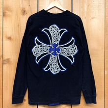 Load image into Gallery viewer, vintage chrome hearts blue cross l/s