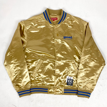 Load image into Gallery viewer, supreme thrasher satin bomber jacket