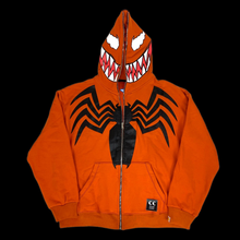Load image into Gallery viewer, 2022 asspizza venom full zip hoodie
