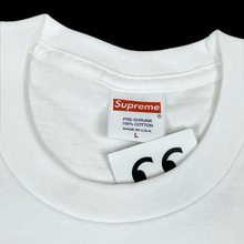 Load image into Gallery viewer, 2023 supreme tonal box logo tee shirt white