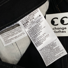 Load image into Gallery viewer, 2019 warren lotas gunslinger levi’s denim jeans black