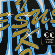 Load image into Gallery viewer, kanye west awge jesus is king lightning tee