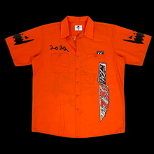 Load image into Gallery viewer, warren lotas // asspizza deadly night button up
