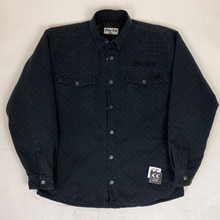 Load image into Gallery viewer, billy hill diamond plate denim jean jacket