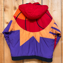 Load image into Gallery viewer, vintage phoenix suns starburst starter nylon jacket