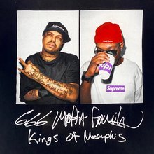 Load image into Gallery viewer, 2012 supreme three 6 mafia photo tee shirt