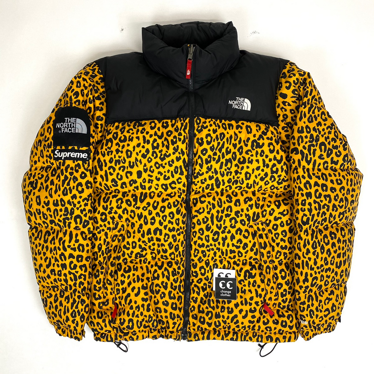 supreme // the north face leopard nuptse jacket – change clothes
