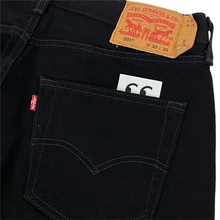 Load image into Gallery viewer, 2019 warren lotas gunslinger levi’s denim jeans black
