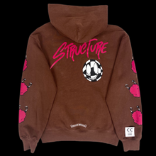 Load image into Gallery viewer, 2019 chrome hearts mattyboy structure hoodie brown pink