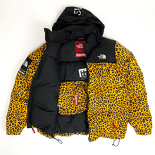 Load image into Gallery viewer, supreme // the north face leopard nuptse jacket