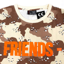 Load image into Gallery viewer, OG VLONE Sand Camo Friends- L/S Tee Shirt 2016
