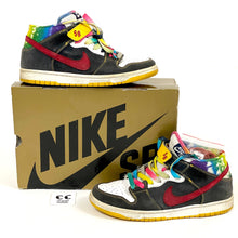 Load image into Gallery viewer, Nike SB Dunk Mid Pro Tie Dye 2008 Obsidian Varsity Red