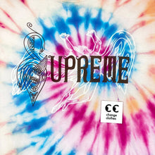 Load image into Gallery viewer, Supreme Swan Song Tee change clothes customs Tie Dye Led Zeppelin