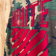 Load image into Gallery viewer, off-white velvet diagonal logo camo tee