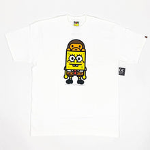 Load image into Gallery viewer, Bape x Spongebob Baby Milo Tee Shirt 2008