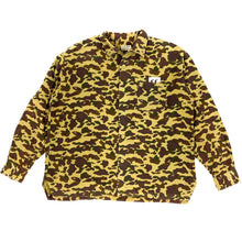 Load image into Gallery viewer, OG BAPE 1st Camo Button Down Fleece Hunting Shirt 1999 LL Bean