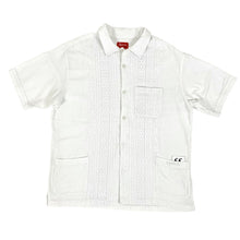Load image into Gallery viewer, Supreme Embroidered Linen Button Up Shirt 2020